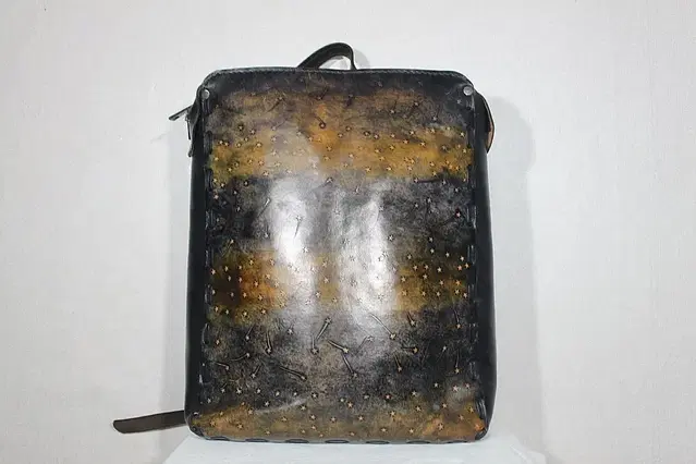 HAND MADE leather bag 수제통가죽잭팩