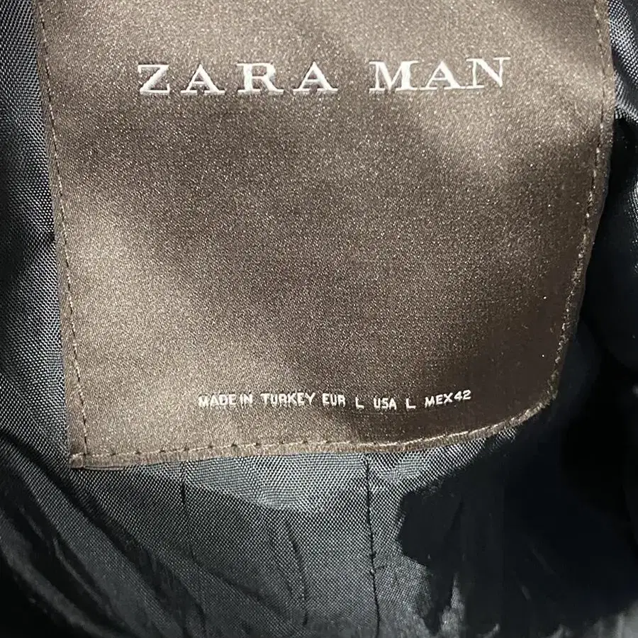 ZARA 블랙 올드스쿨 프린팅 스카쟌 M