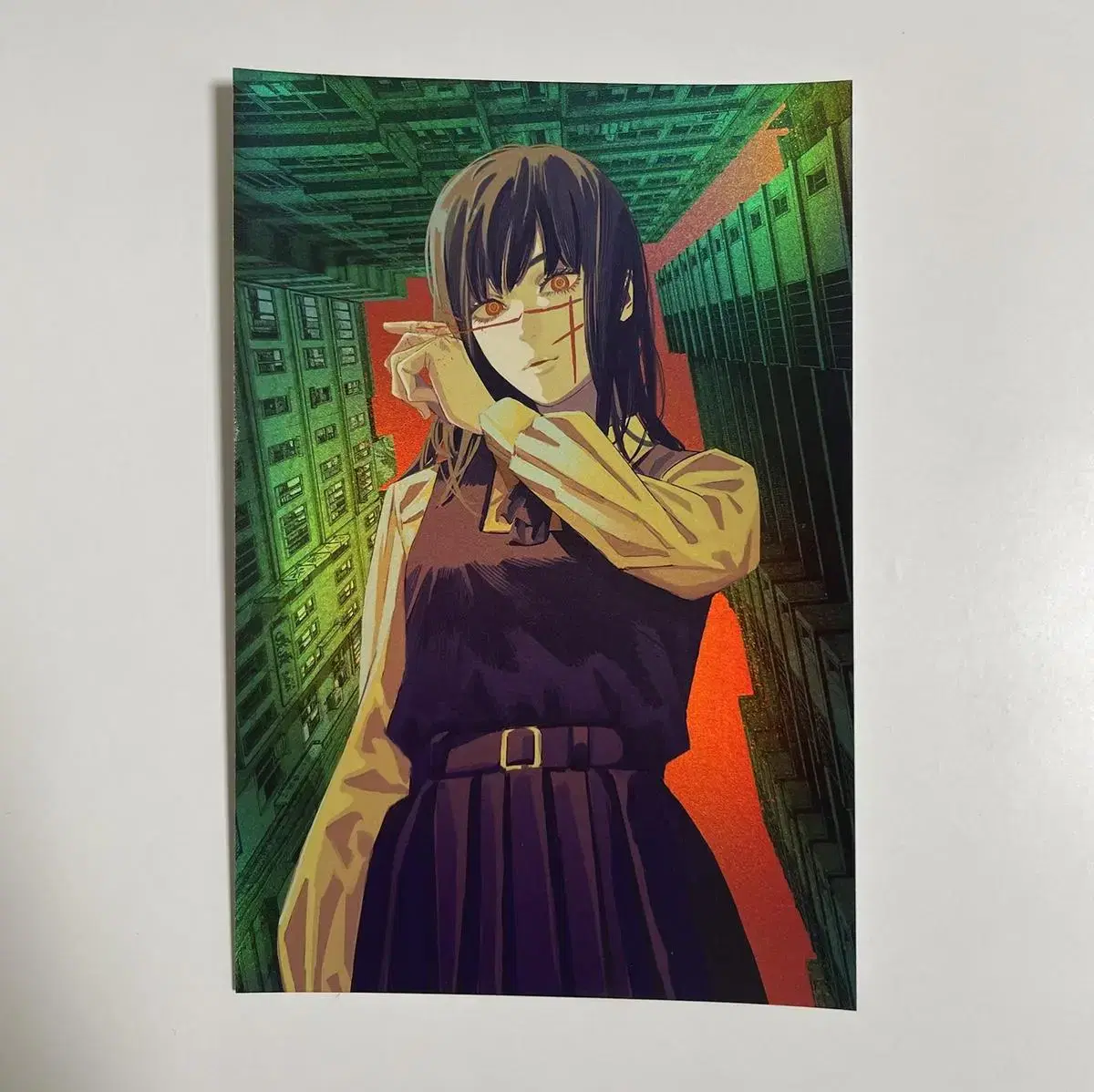 Chainsaw Man Yoru Pochita postcard 2-page comic book trade paperback pre-order benefit photo poster