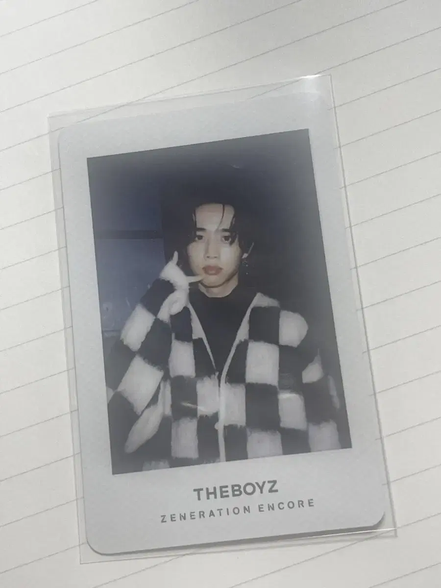 The Boyz sunwoo Generation md MDPhotocard polaroid wts doll Pola