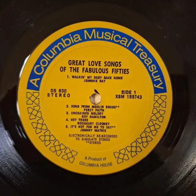 미국원반/Great Love Songs of the Fabulous LP