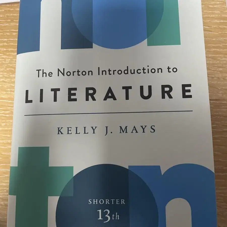 The Norton Introduction to Literature 13