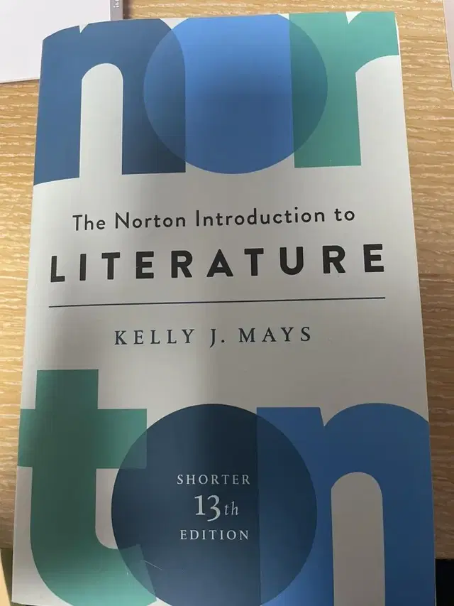 The Norton Introduction to Literature 13