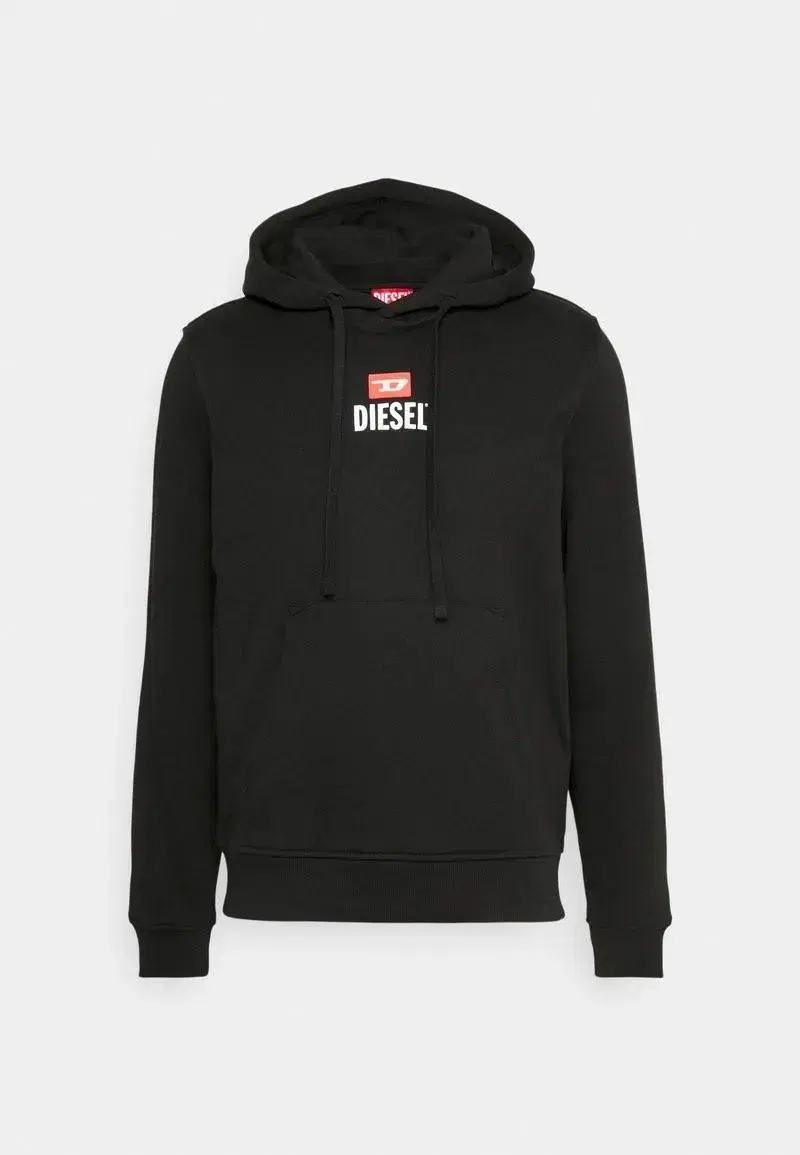 Diesel 로고 후디 블랙 (새상품)