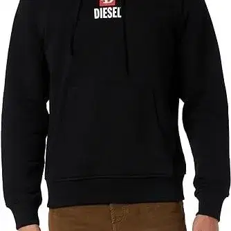 Diesel 로고 후디 블랙 (새상품)