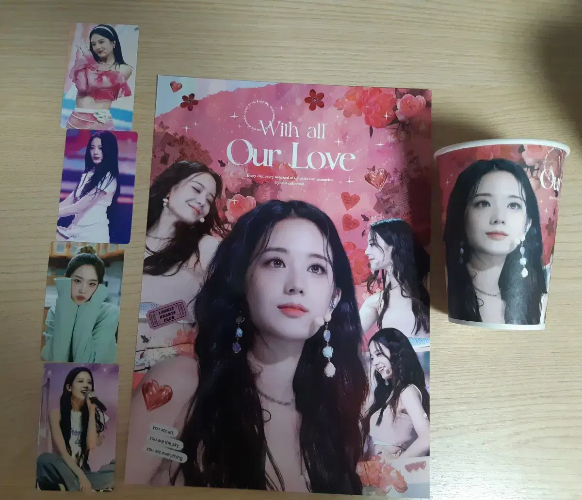 2022 jang gyuri Cafe Merchandise