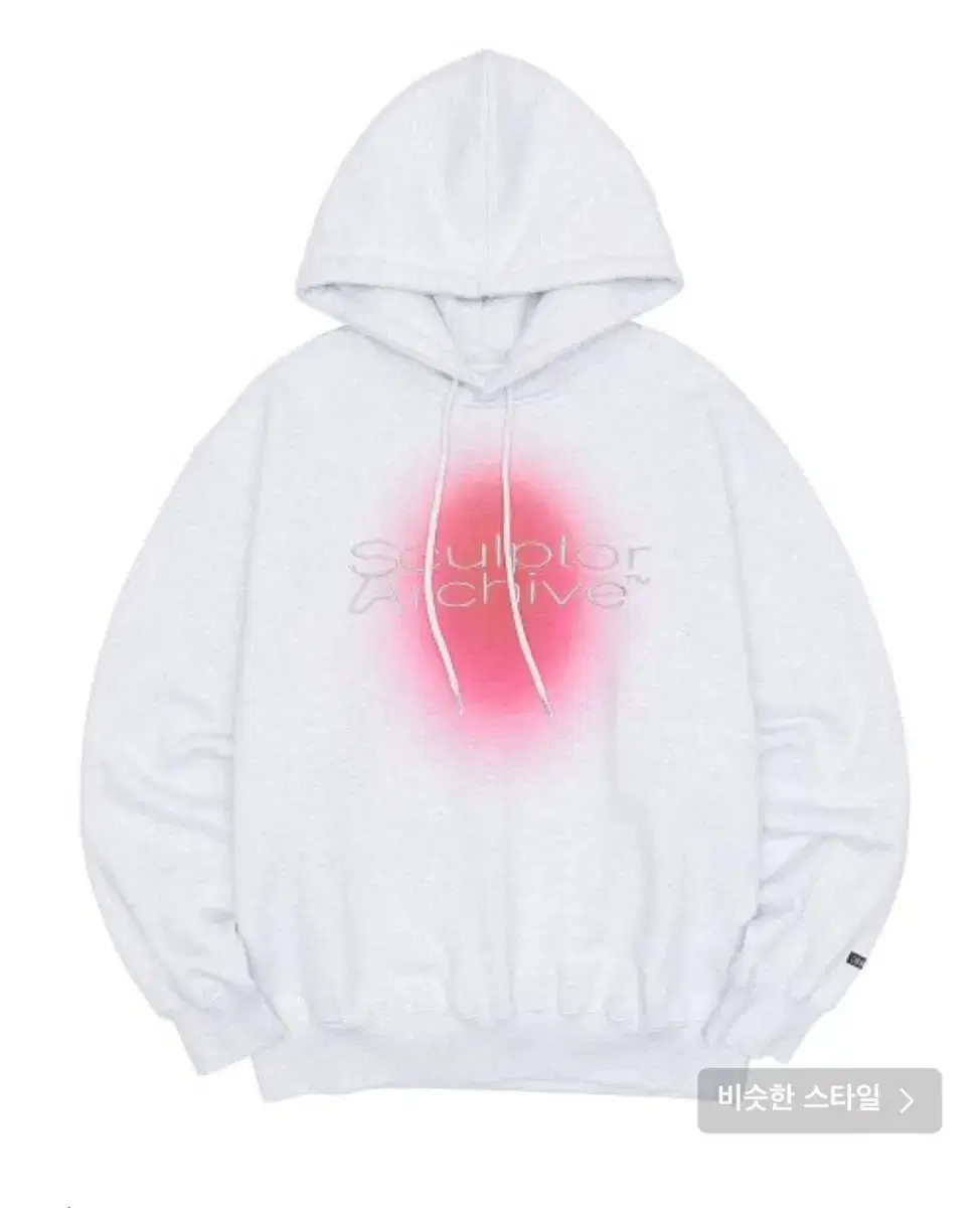 스컬프터 후드티 화이트 L colour logo hoodie white