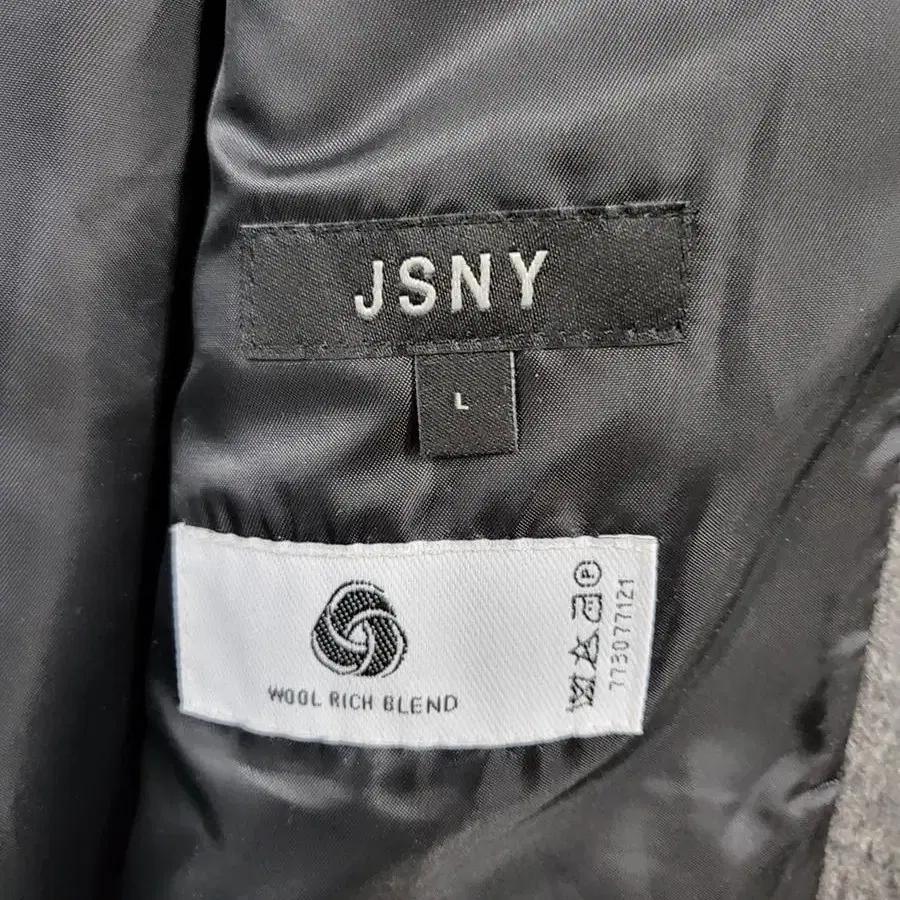 JSNY 질스튜어트뉴욕 세미오버 캐시미어 로브코트