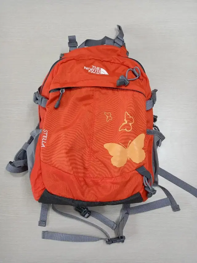 18L NORTHFACE Stella 등산용 백팩 오렌지색