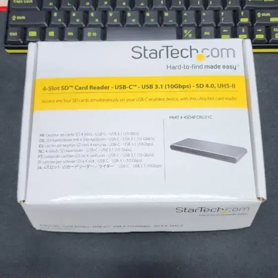 StarTech 4슬롯 SD 카드 리더기