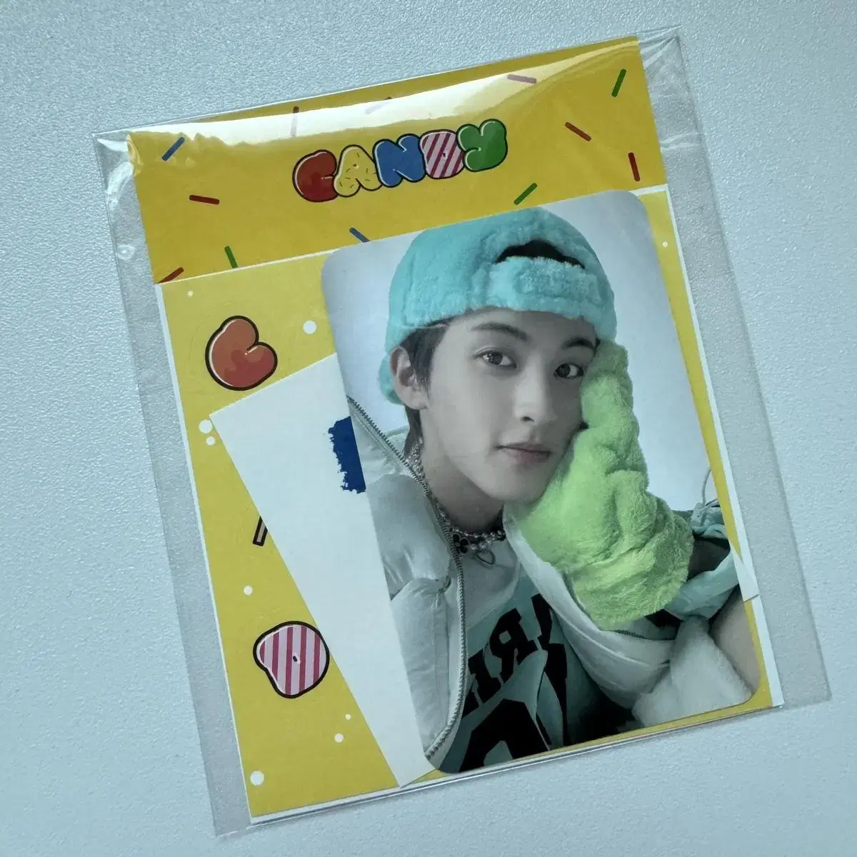 nct dream mark candy tattoo stickers photocard set nctdream mark