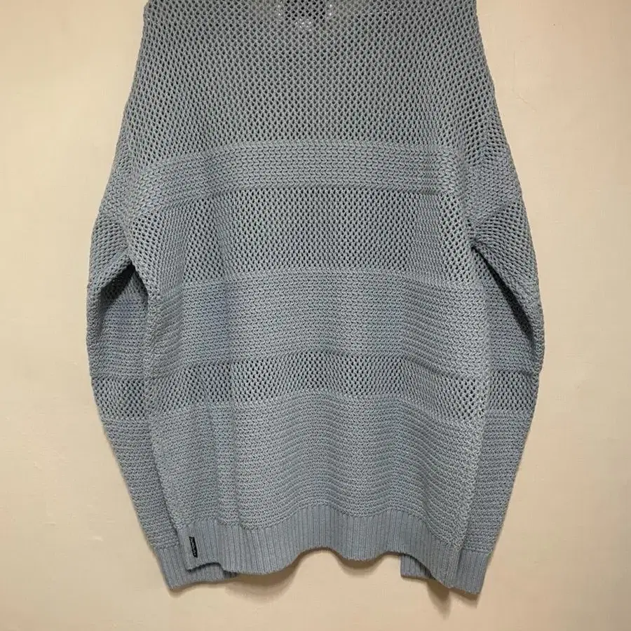 예스아이씨 니트 Net Knit Crewneck Sky Blue M사이즈