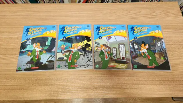 제로니모의 모험 뉴 1집 DVD 처분