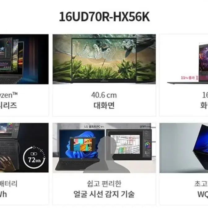 Lg 울트라 엣지 14UD70Q-GX56K 급처 짭그램 16gb