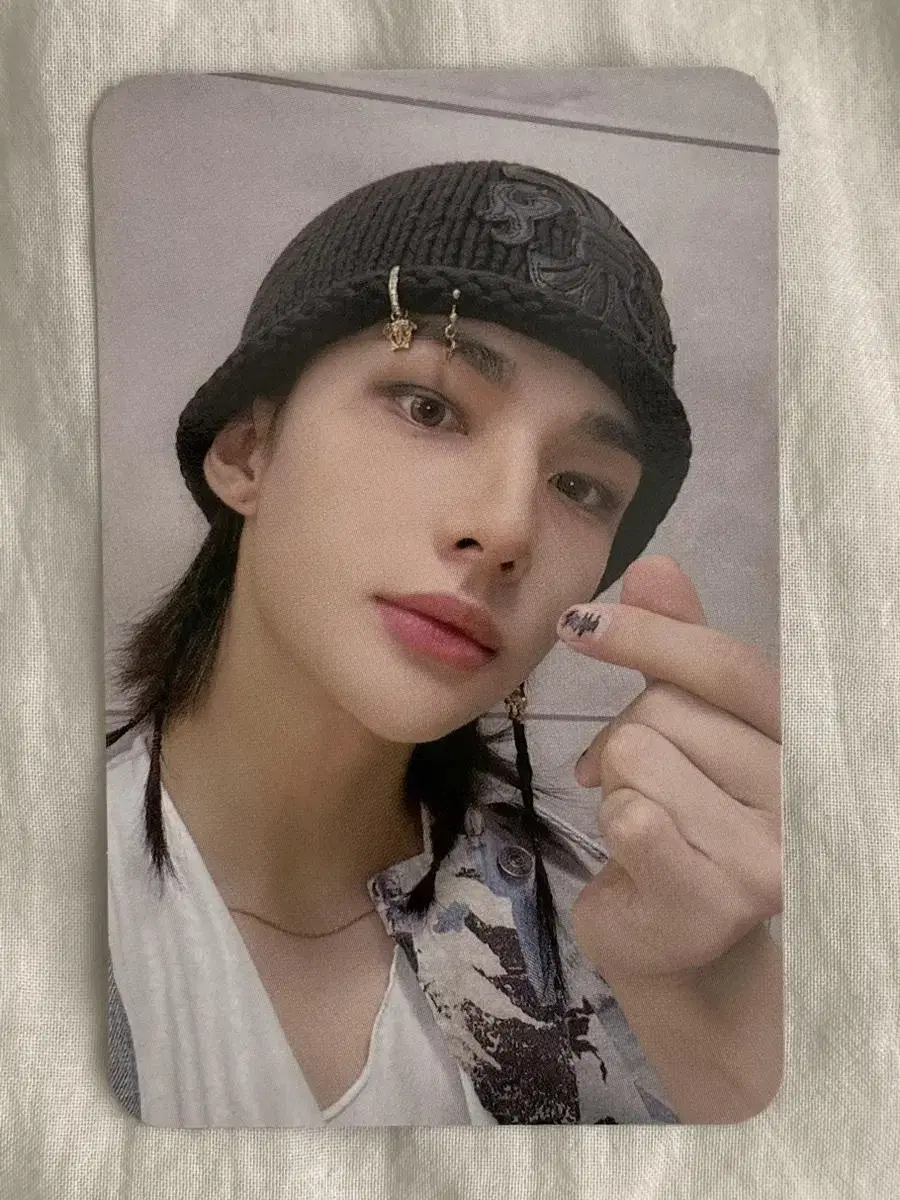 Straykids hyunjin Rockstar Kakaotalk gift unreleased photocard