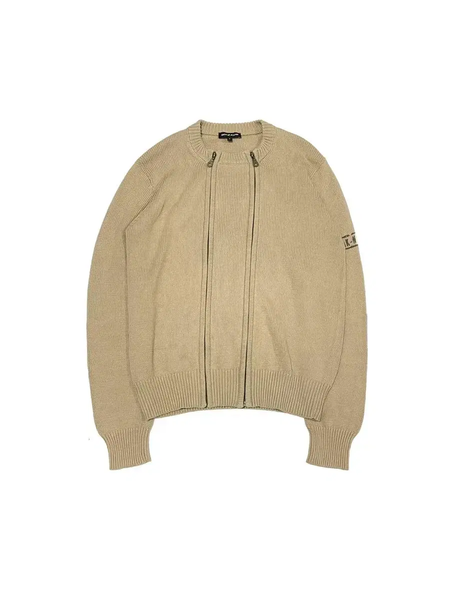 DKNY zip-up sweater