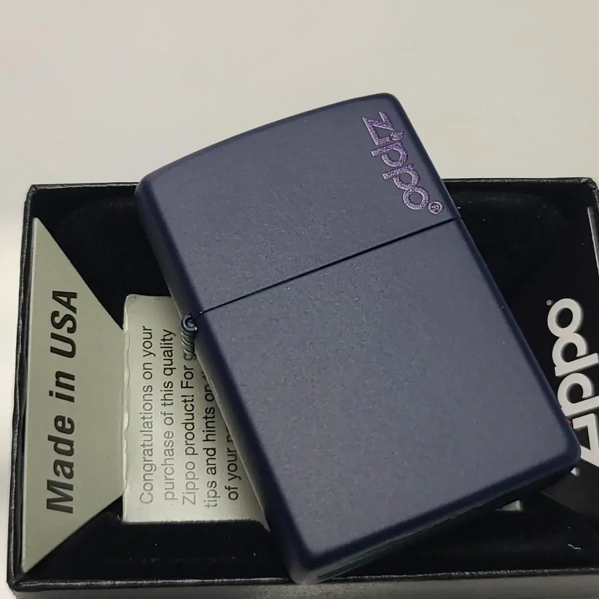 미개봉 정품 239ZL ZIPPO LOGO 새 지포라이터