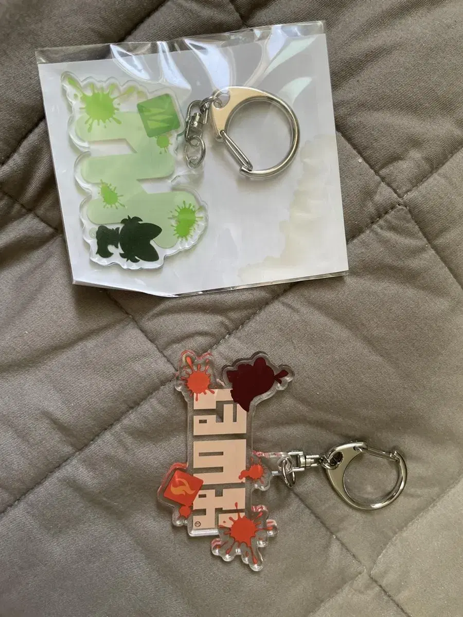 Splatoon 3 Pokémon Collaboration Festival Keyring