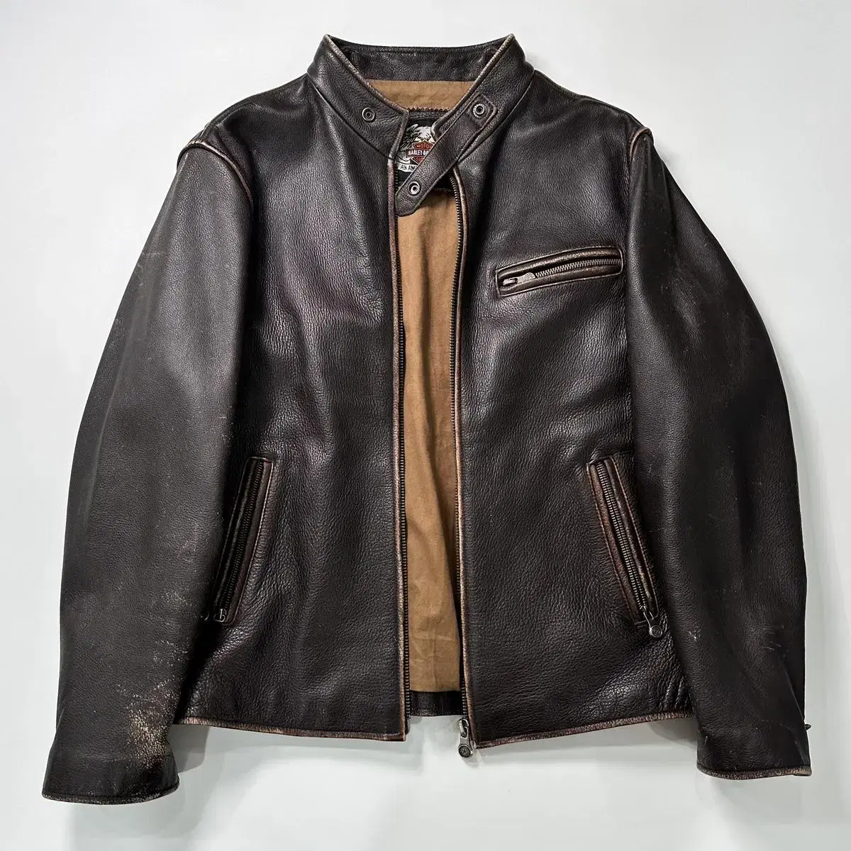 Harley-Davidson Cowhide Leather Single Rider Jacket