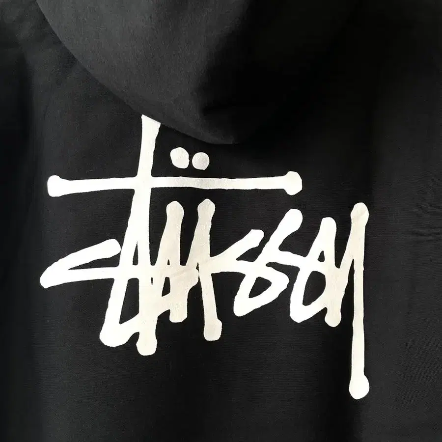 [XL] STUSSY 후드 블랙