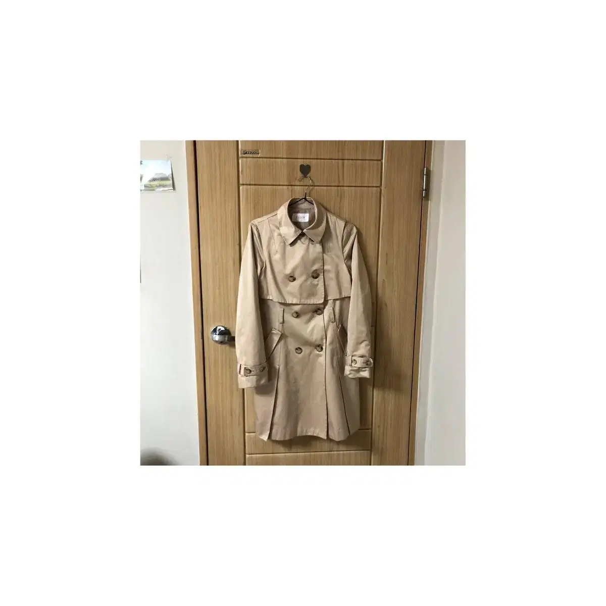 Vintage SOUP beige trench ct