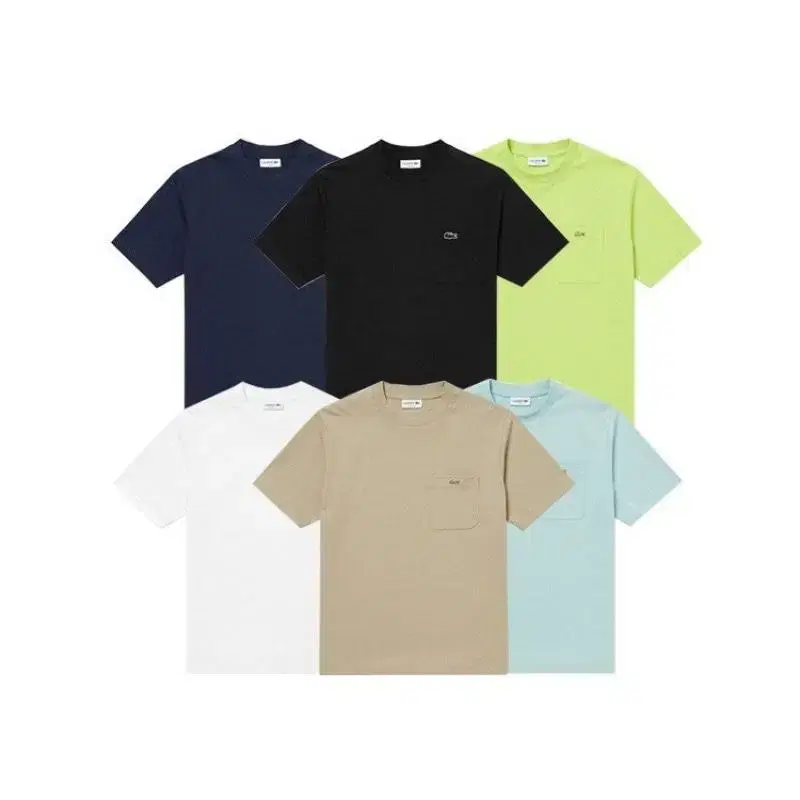 Lacoste Clock Pocket Short Sleeve T-shirt (TH5807)