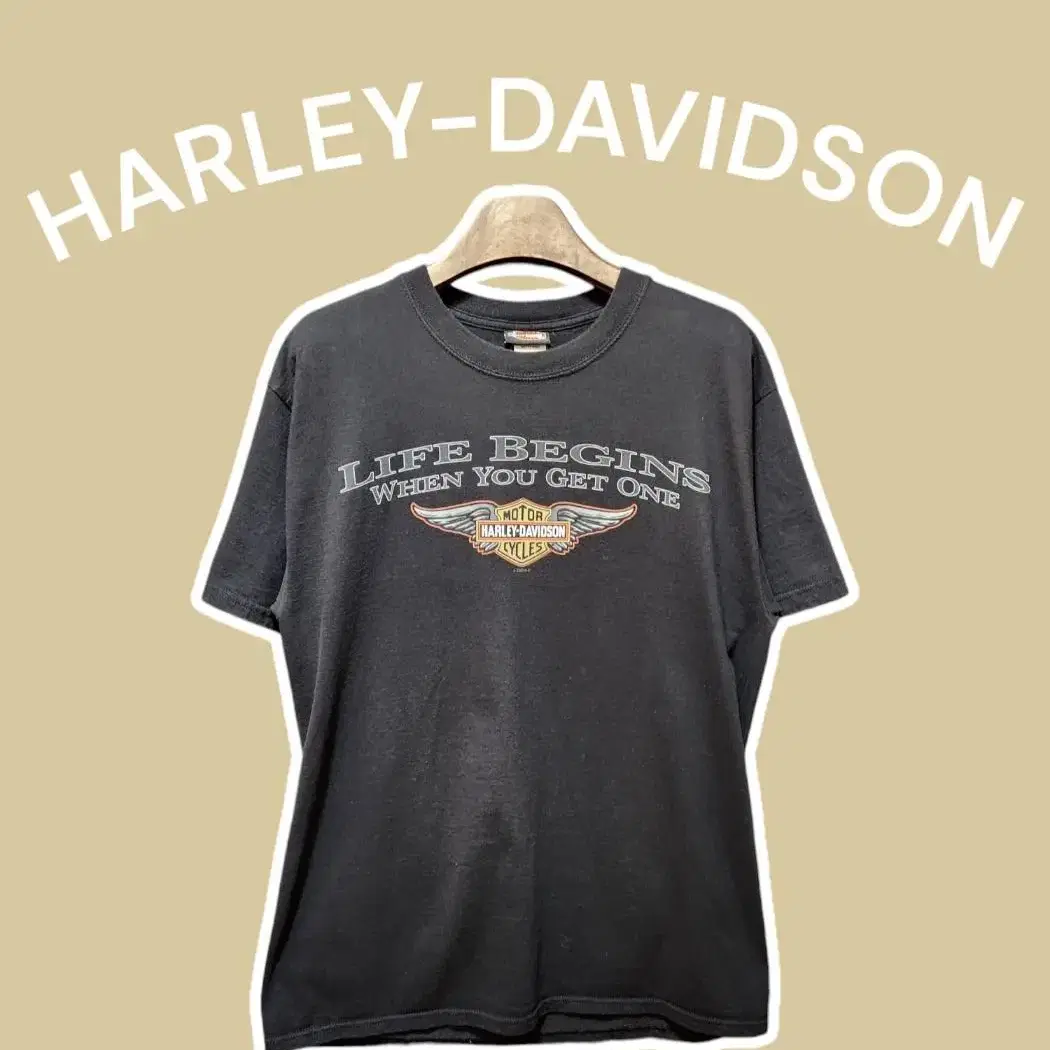 [M] HARLEY-DAVIDSON 할리데이비슨 대한민국 반팔티