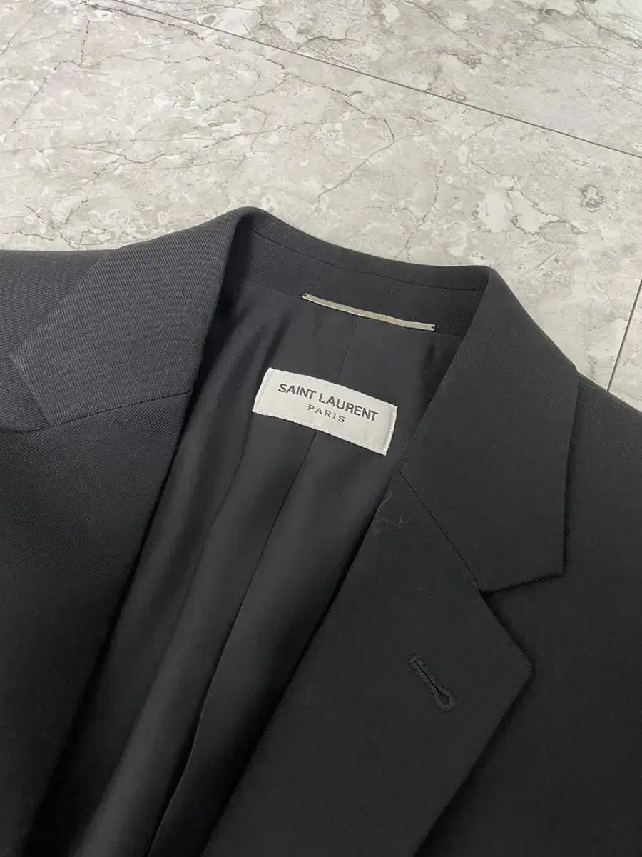 Saint Laurent Single Gabardine Jacket