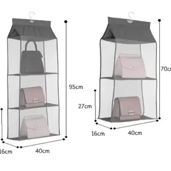 가방걸이 가방 수납 가방보관함 3개