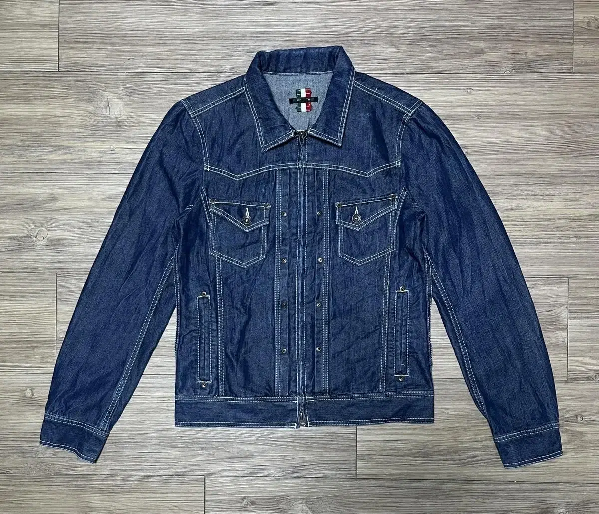 LENOTCH Vintage Reproduction Denim Jacket