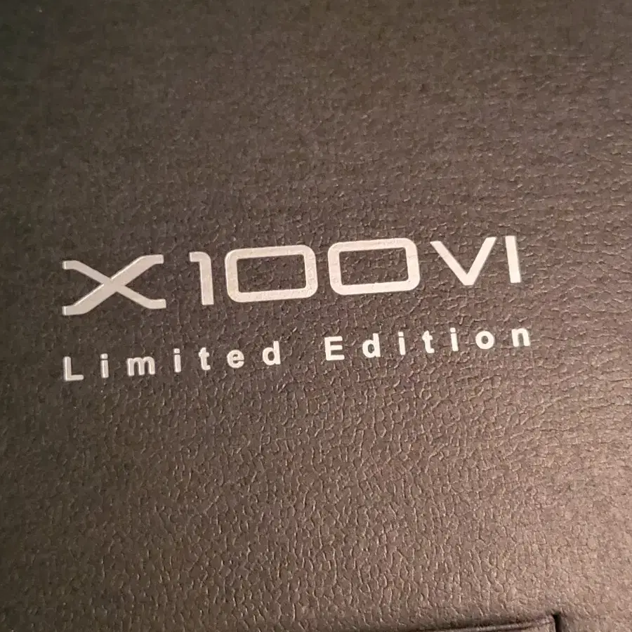 후지 x100vi 한정판  limited edition 일반판