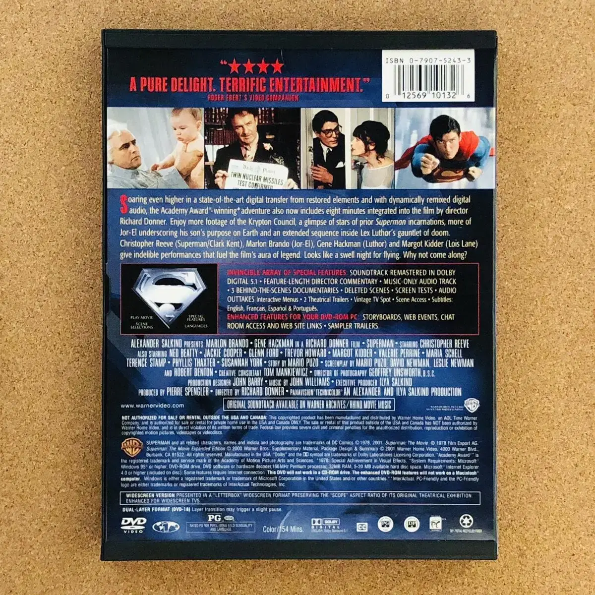 [DVD중고] 슈퍼맨 (Superman: The Movie)