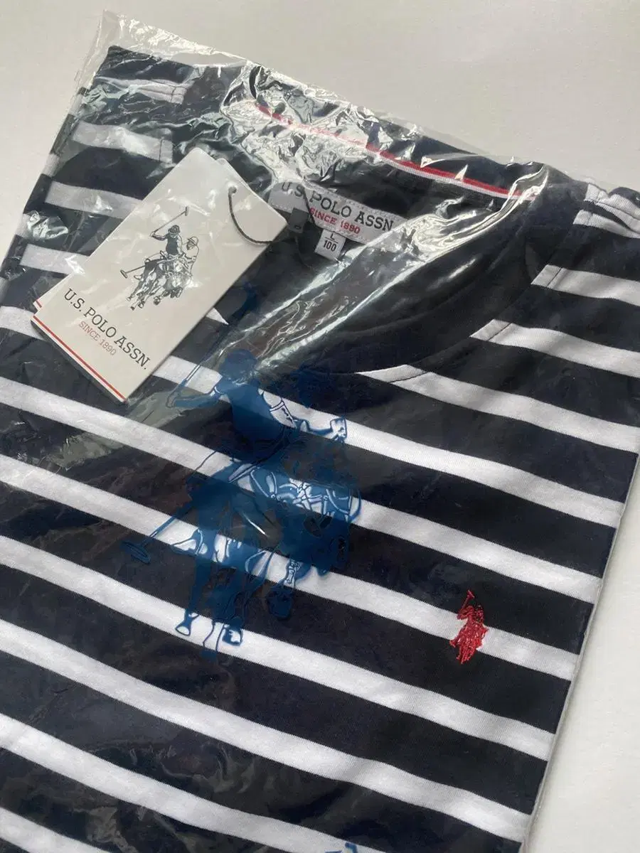 Polo ASSN T-Shirt Striped Vahn Size 100