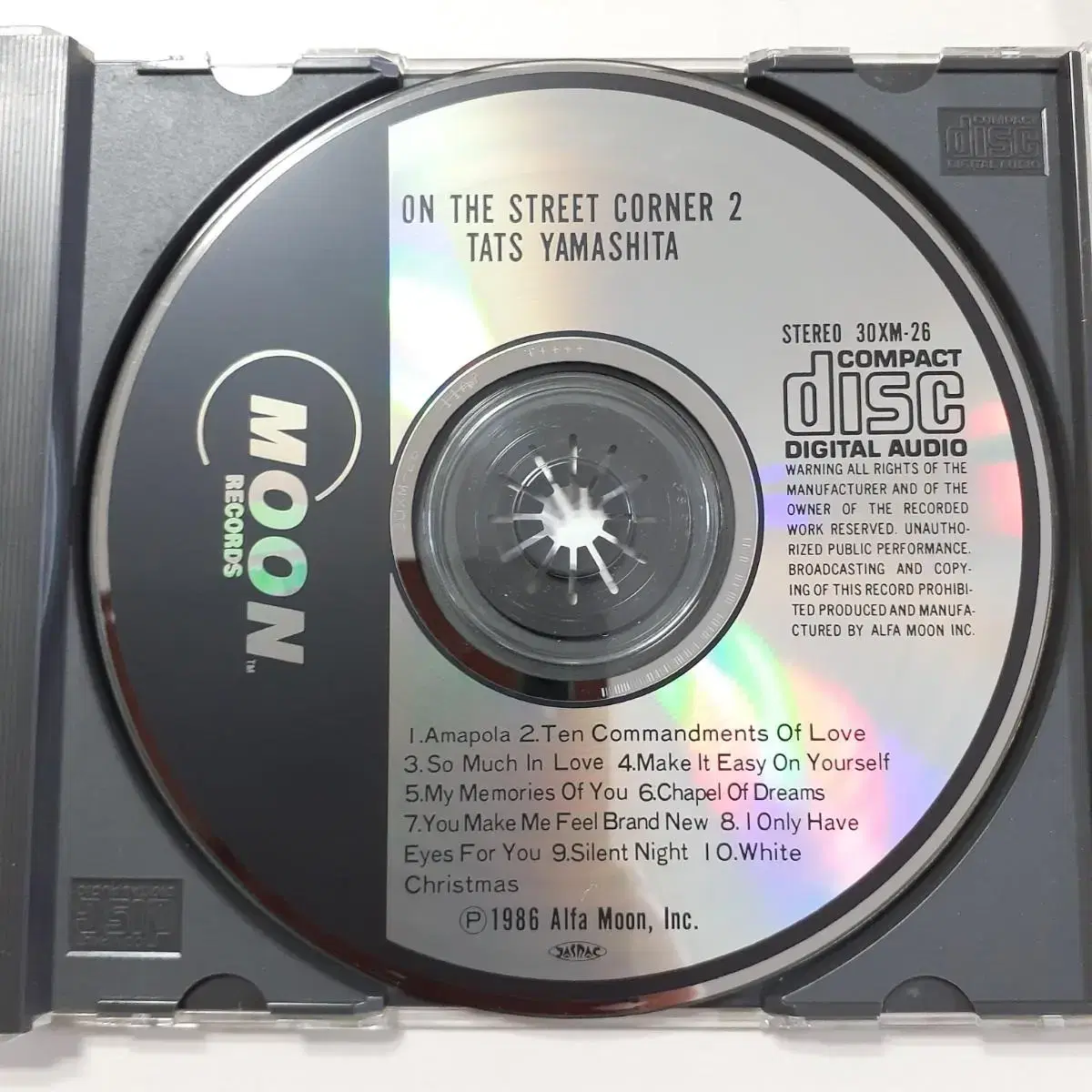 야마시타 타츠로 - ON THE STREET CORNER 2 일본 CD