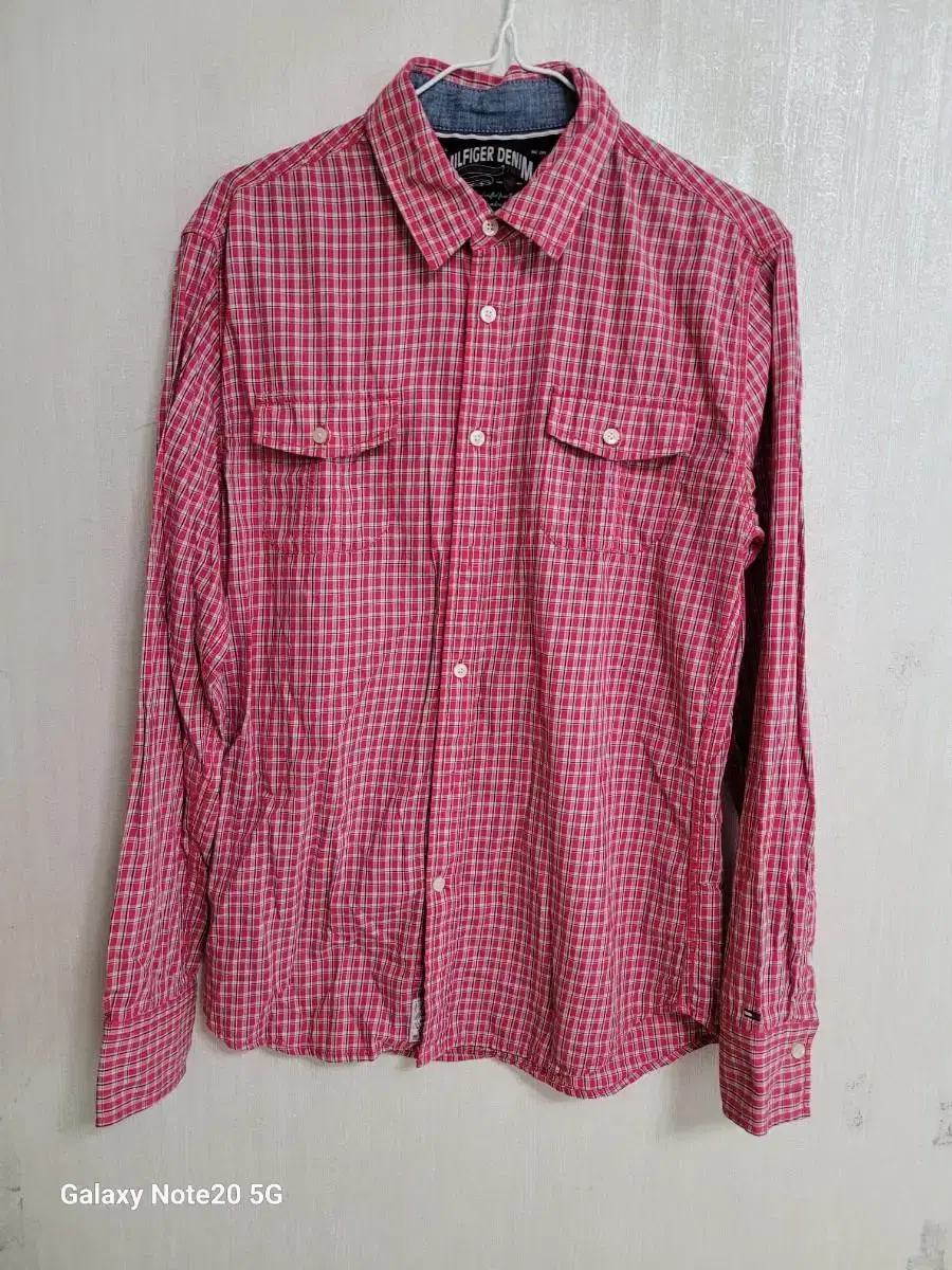 Men's Tommy Hilfiger Denim Workwear Check Shirt (95)