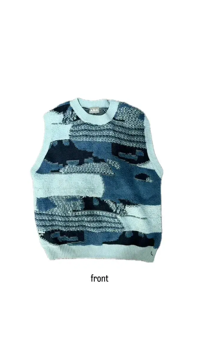 A.S.C Knit Vest / Blue / Free