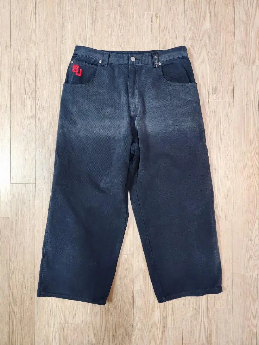 SJ JAPAN Rugged Wash 8-Part Denim Pants