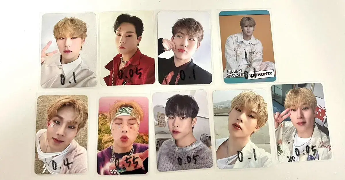 [source] monsta x jooheon photocard wts in bulk