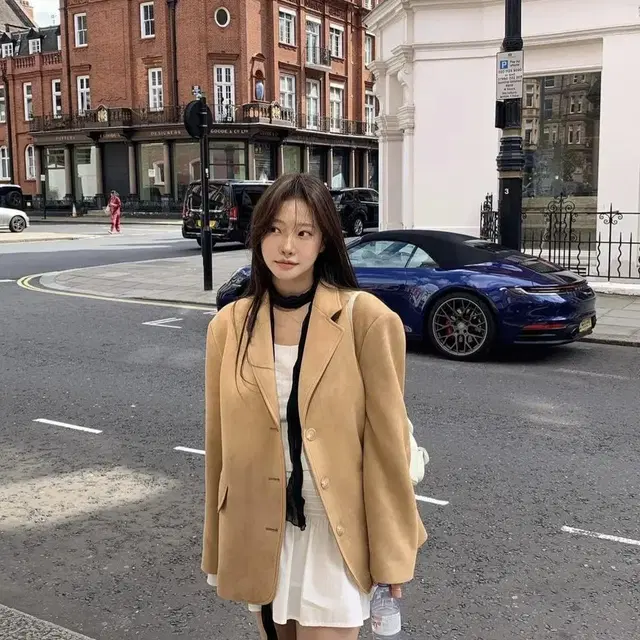 리즈 로이비건 스웨이드자켓 Roy vegun suede jacket