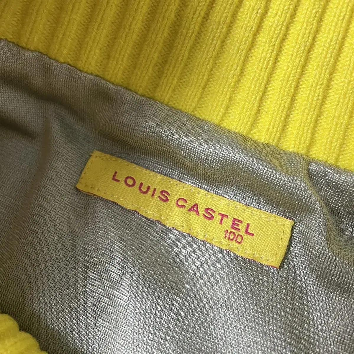 LOUIS CASTEL 루이까스텔 골프 여성 방풍 니트 집업