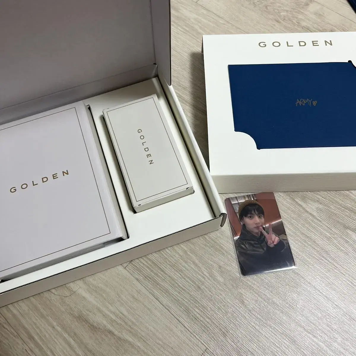 Jungkook Golden showcase sells reverse jo