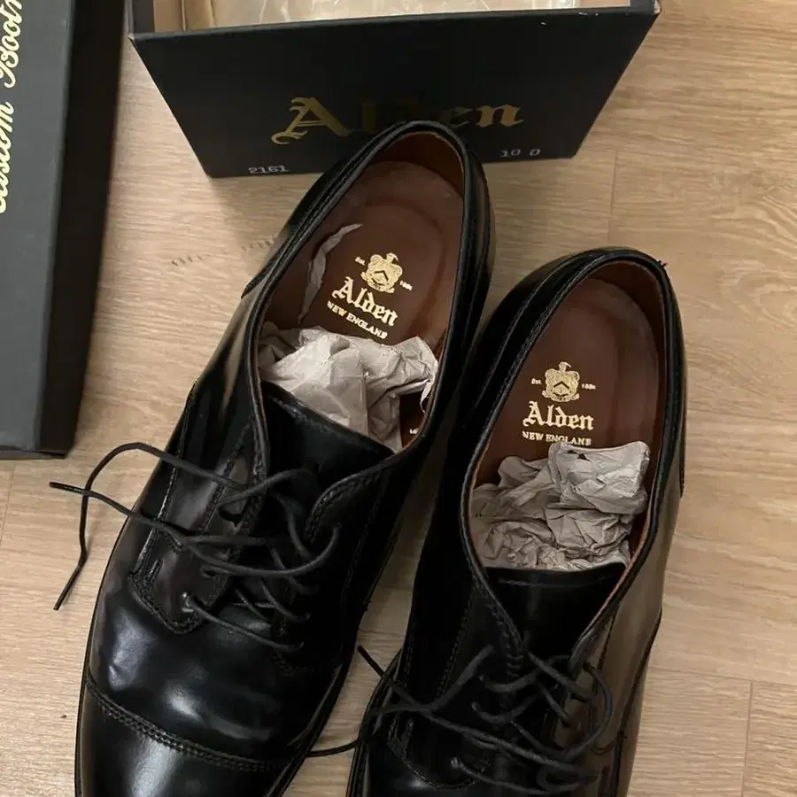 Alden 알든 2161 straight tip blucher 280