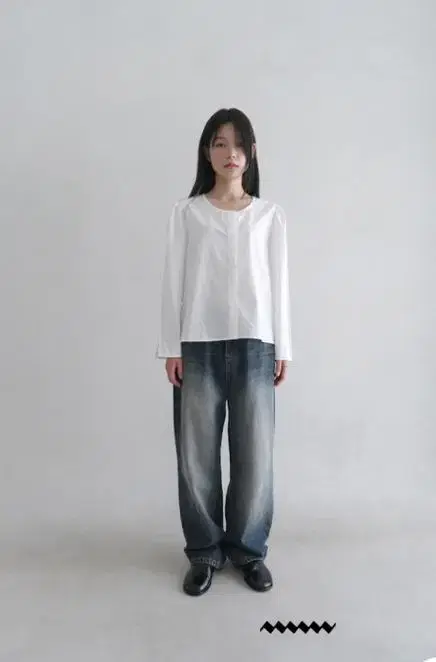 에프터먼데이 rough vintage washing jean