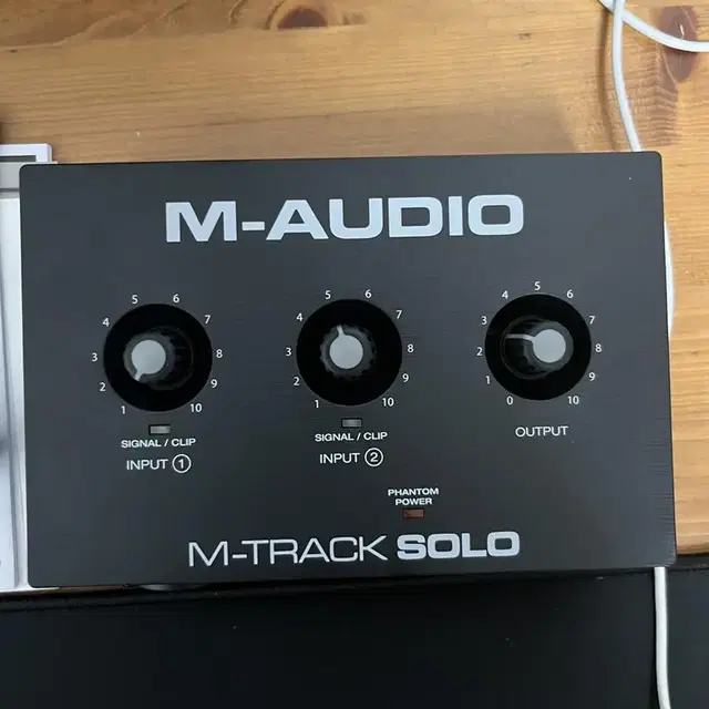 M-AUDIO 오디오인터페이스 /M-TRACK SOLO