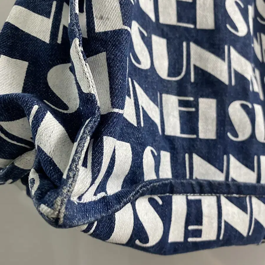 써네이 데님 쇼퍼백 토트백 크로스백 sunnei denim bag