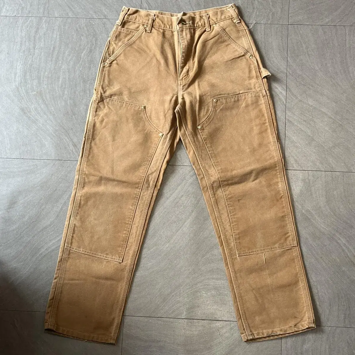 Calhart Genuine American Made Beige Dungaree Pants