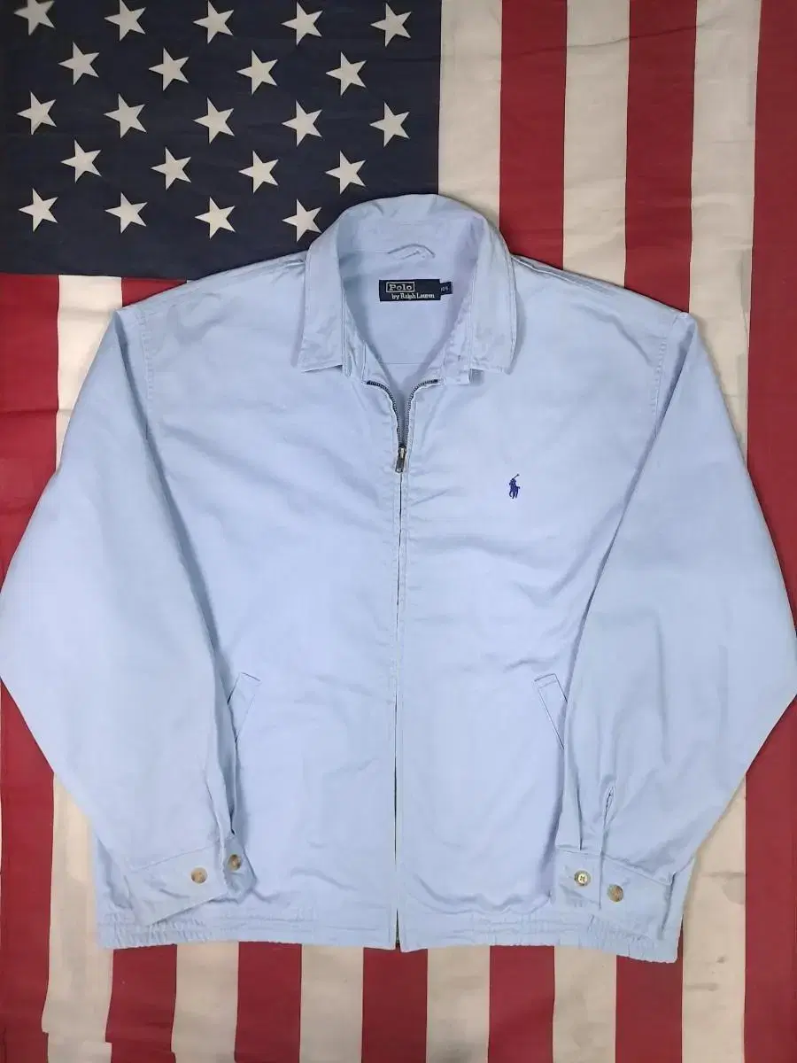 Original 90's Basic Pony Sky Blue Jacket