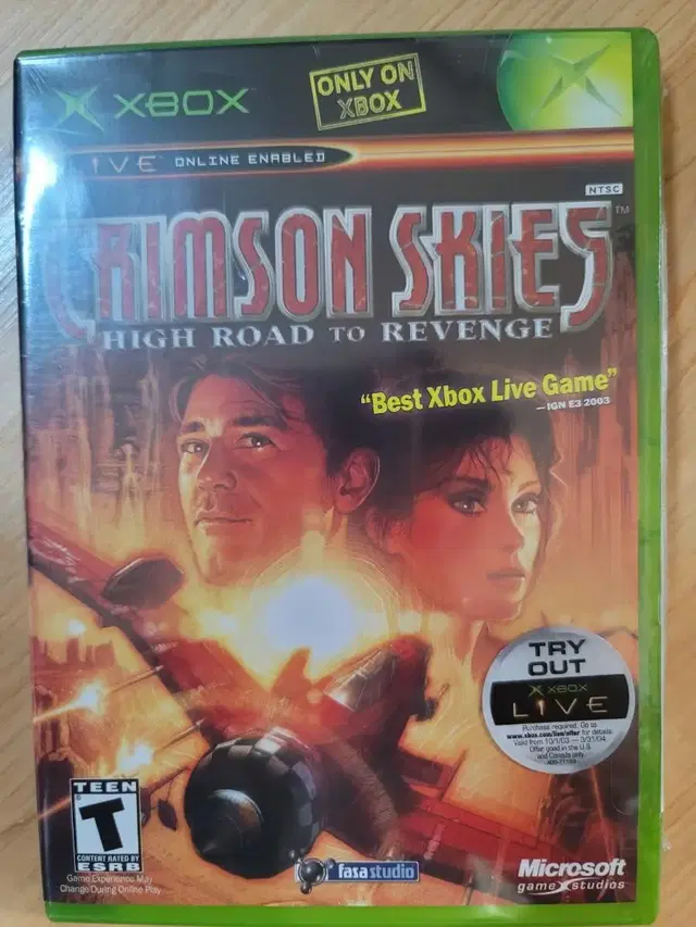 구)XBOX CRIMSON SKIES