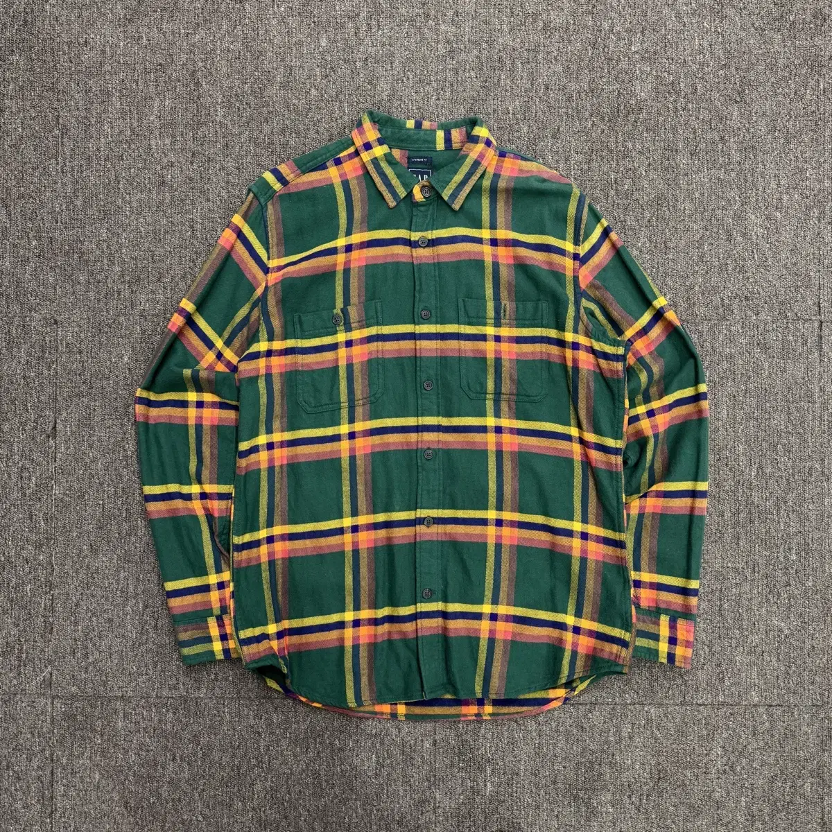 [M] GAP Tartan Check Flannel Shirt