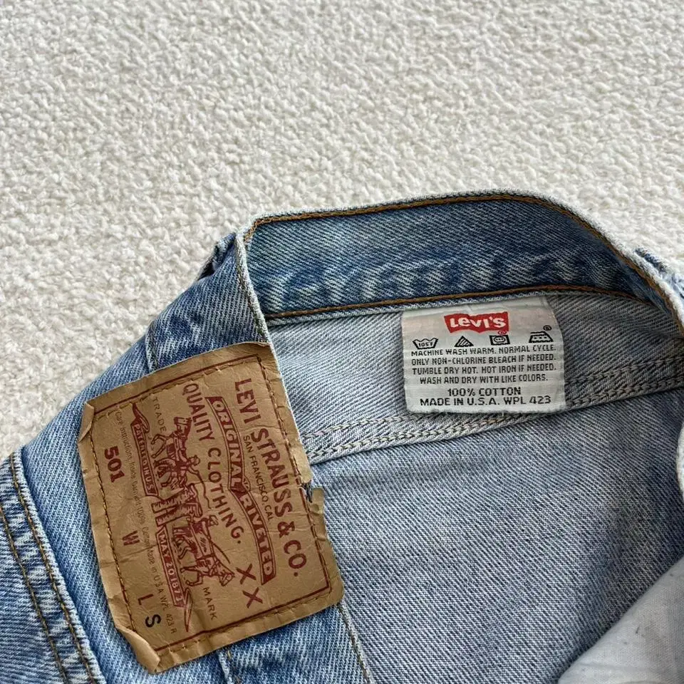 (정품) Levis 리바이스 USA 90s 501데님팬츠[31]